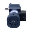 120W 220VAC 28,00Nm(3965,13oz.in) Motor de inducción de CA monofásico con eje chavetero caja de cambios en ángulo recto