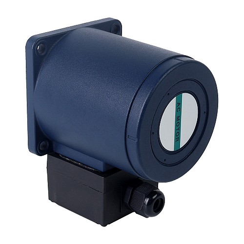 Fase única 110VAC 40W 60Hz Brida 90mm Relación de transmisión 200:1 Motor de inducción de CA con caja de cambios rectos