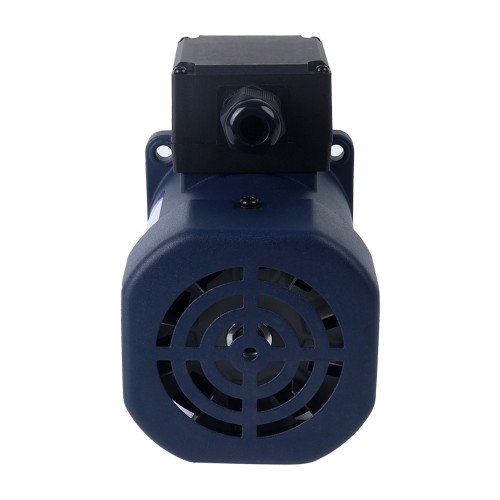 Fase única 110VAC 60W 60Hz Brida 90mm Relación de transmisión 200:1 Motor de inducción de CA con caja de cambios rectos