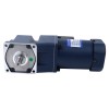90W 220/380VAC 40,00Nm(5664,47oz.in) Motor de inducción de CA trifásico eje chavetero caja cambios en ángulo recto