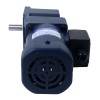 90W 220/380VAC 40,00Nm(5664,47oz.in) Motor de inducción de CA trifásico eje chavetero caja cambios en ángulo recto