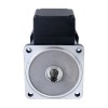 90W 220/380VAC 40,00Nm(5664,47oz.in) Motor de inducción de CA trifásico eje chavetero caja cambios en ángulo recto