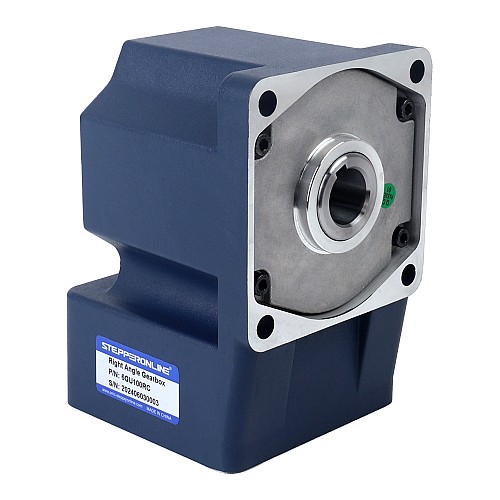 Motor BLDC con engranaje de 48V, 200W, 30RPM, 27,16Nm(3845,76oz.in), Caja de cambios de ángulo recto 100:1 - F6B200-48GU-30S/6GU100RC | StepperOnline