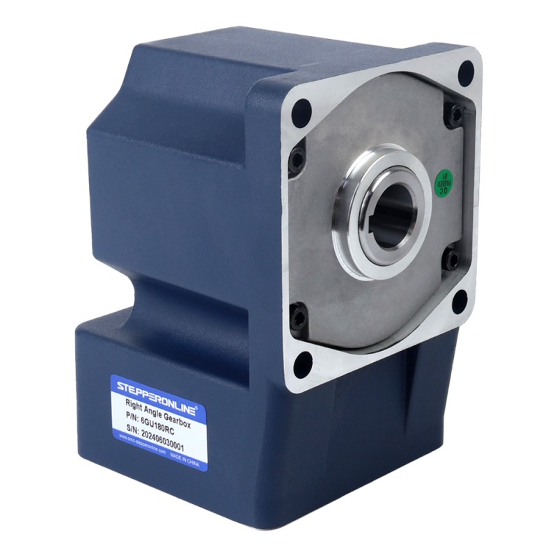 200W 220VAC 60,00Nm(8496,70oz.in) Motor de inducción de CA monofásico de eje hueco de caja de cambios de ángulo recto
