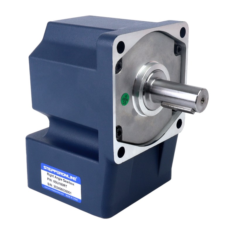 200W 220VAC 60,00Nm(8496,70oz.in) Motor de inducción de CA monofásico con eje chavetero caja de cambios en ángulo recto