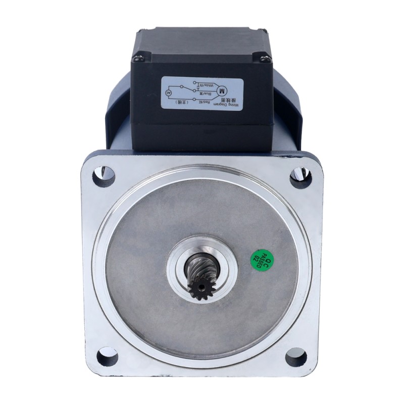 200W 220VAC 60,00Nm(8496,70oz.in) Motor de inducción de CA monofásico de eje hueco de caja de cambios de ángulo recto