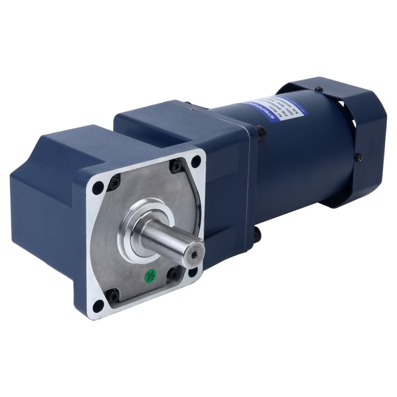200W 220VAC 60,00Nm(8496,70oz.in) Motor de inducción de CA monofásico con eje chavetero caja de cambios en ángulo recto