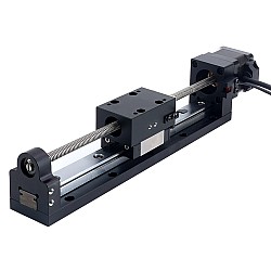 Nema 14 Actuador lineal con tornillo de avance 1.5A Carrera 120mm 0.14Nm(19.83oz.in) Plomo 2.54mm(0.1") con sensor