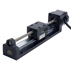 Nema 17 Actuador lineal con tornillo de avance 1.5A Carrera 120mm 0.25Nm(35.40oz.in) Plomo 2.54mm(0.1") con sensor