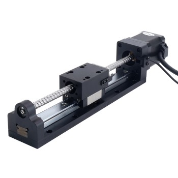 Actuador lineal de husillo de bolas con paso a paso Nema 17 2.5A Carrera 120mm 0.5Nm(70.81oz.in) Paso 8mm(0.314961")