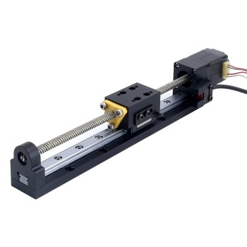 Alemania en oferta - Nema 8 Actuador lineal con tornillo de avance 0.5A Carrera 90mm Paso 5.08mm(0.2")