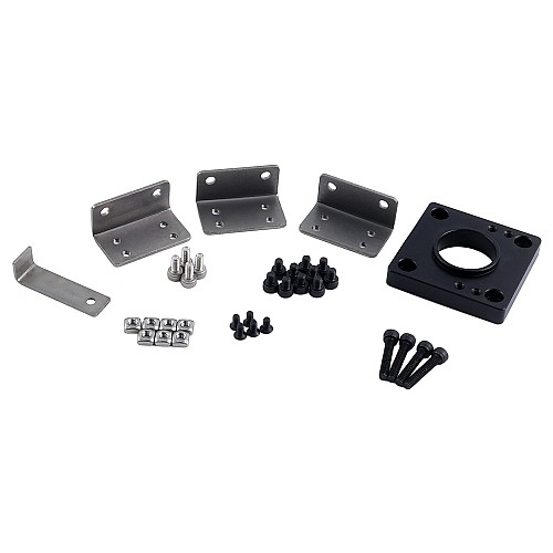 Módulo lineal con husillo de bolas serie LK2A40 Velocidad máx. 500mm/s Precisión de posición 0,003mm Carrera 136mm - LK2A40-17DL050-136 | StepperOnline