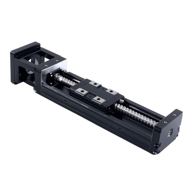 Módulo lineal con accionamiento de tornillo de bolas serie LK2A60 Carga útil máx. horizontal/vertical 30kg/10kg Carrera 110mm - LK2A60-23DL100-110 | StepperOnline