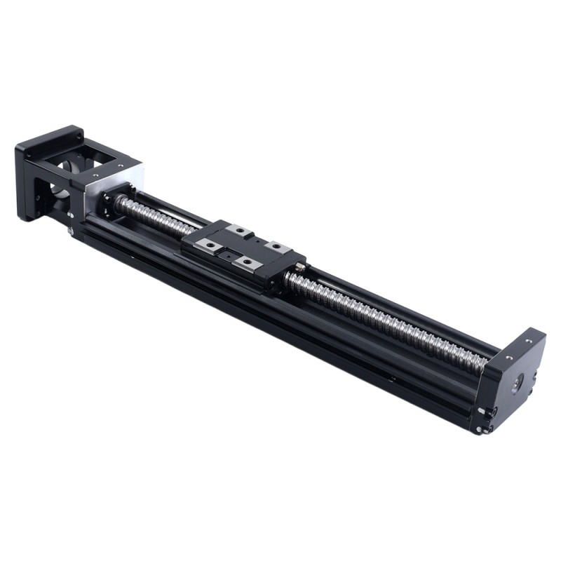 Módulo lineal con accionamiento de tornillo de bolas serie LK2A60 Carga útil máx. horizontal/vertical 30kg/10kg Carrera 210mm - LK2A60-23DL100-210 | StepperOnline