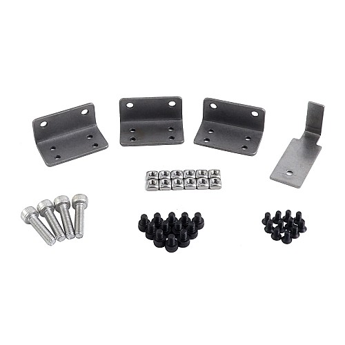 Módulo lineal con accionamiento de tornillo de bolas serie LK2A60 Carga útil máx. horizontal/vertical 30kg/10kg Carrera 210mm - LK2A60-23DL100-210 | StepperOnline