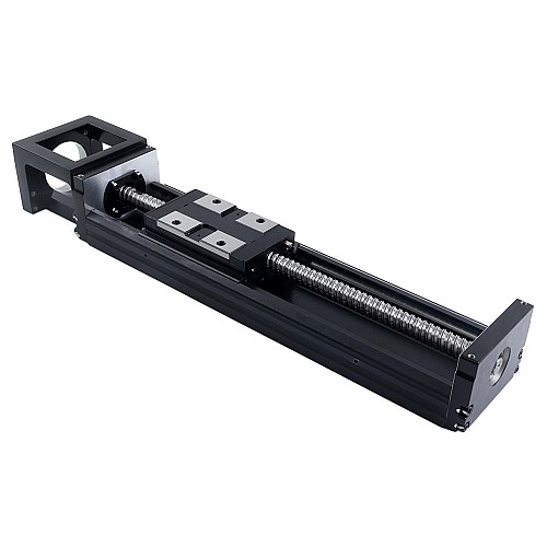 Módulo lineal con accionamiento de tornillo de bolas serie LK2A86 Carga útil máx. horizontal/vertical 42kg/12kg Carrera 216mm - LK2A86-60DL10S0-216 | StepperOnline