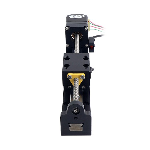 Nema 11 Actuador lineal con tornillo de avance 1.0A Carrera 100mm 0.05Nm(7.08oz.in) Plomo 2.54mm(0.1) con sensor Nema 11 Actuador lineal con tornillo de avance 1.0A Carrera 100mm 0.05Nm(7.08oz.in) Plomo 2.54mm(0.1) con sensor