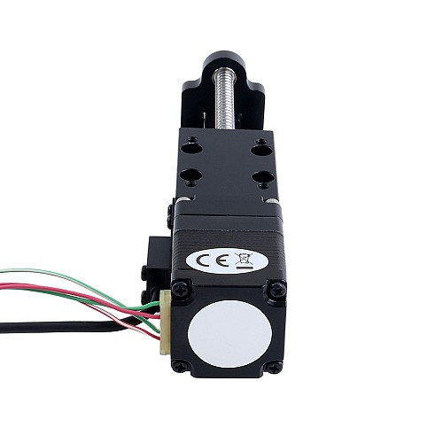 Actuador lineal de husillo de tornillo con motor paso a paso Nema 11 1,0A Carrera 50mm 0,05Nm(7,08oz-in) Paso 2mm(0,0787") con sensor - LMD11S13BAM10-050 | StepperOnline