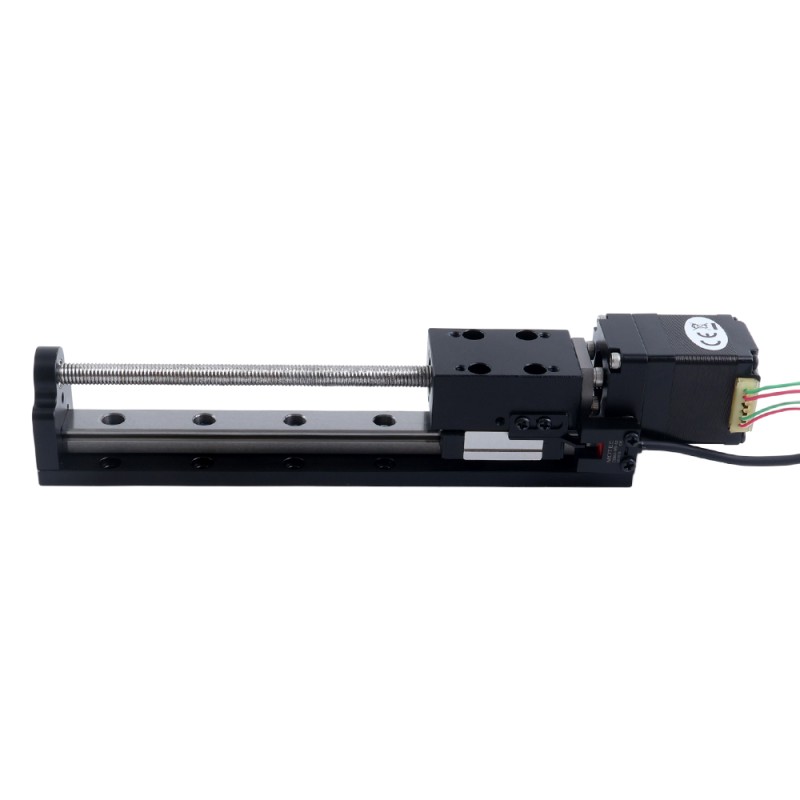 Actuador lineal de husillo de bolas con motorNema 8 1.0A Carrera 100mm 0.05Nm(7.08oz.in) Paso 10mm(0.3937) - LMD11S13B1M10-100 | StepperOnline