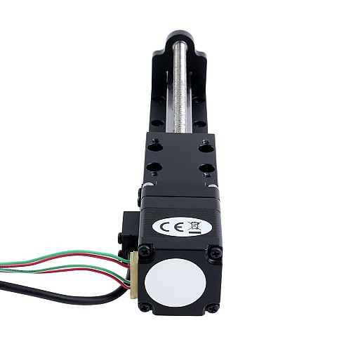 Actuador lineal de husillo de tornillo con motor paso a paso Nema 11 1,0A Carrera 100mm 0,05Nm(7,08oz-in) Paso 1mm(0,03937") con sensor - LMD11S13BSM10-100 | StepperOnline