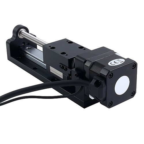 Actuador lineal de husillo de bolas con motorNema 8 1.5A Carrera 80mm 0.40Nm(56.64oz.in) Paso 4mm(0.15748) - LMD17S15BDB15-080 | StepperOnline