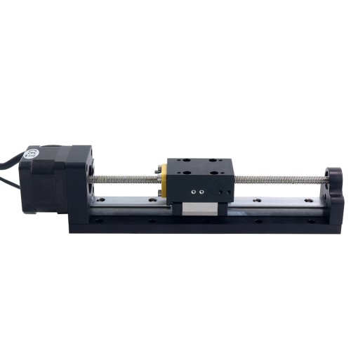 Nema 17 Actuador lineal con tornillo de avance 1.5A Carrera 120mm 0.25Nm(35.40oz.in) Plomo 2.54mm(0.1") con sensor Nema 17 Actuador lineal con tornillo de avance 1.5A Carrera 120mm 0.25Nm(35.40oz.in) Plomo 2.54mm(0.1") con sensor