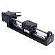 Nema 17 Actuador lineal con tornillo de avance 1.5A Carrera 120mm 0.25Nm(35.40oz.in) Plomo 6.35mm(0.25) con sensor