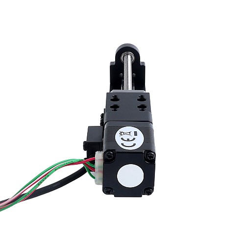 Actuador lineal de husillo de bolas con motorNema 8 0.5A Carrera 90mm 0.01Nm(1.42oz.in) Paso 2mm(0.07874) - LMD8S12BAA05-090 | StepperOnline