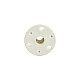 Tuerca de tornillo POM para varilla roscada Tr6.35x0.79375 Tuerca de tornillo POM para varilla roscada Tr6.35x0.79375
