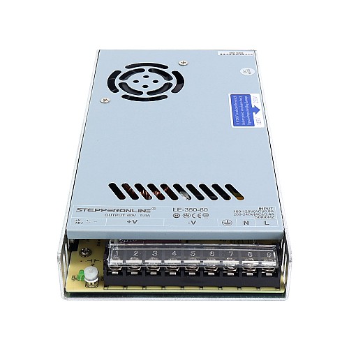 350W 60V 5.8A 115/230V Fuente de alimentación conmutada Motor paso a paso Kits de enrutador CNC - LE-350-60 | StepperOnline 350W 60V 5.8A 115/230V Fuente de alimentación conmutada Motor paso a paso Kits de enrutador CNC - LE-350-60 | StepperOnline
