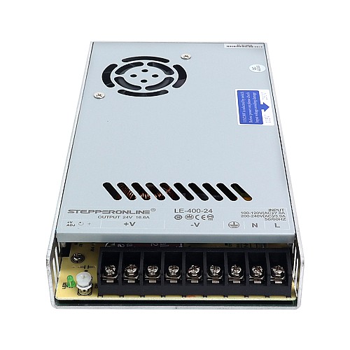 400W 24V 16.6A 115/230V Fuente de alimentación conmutada Motor paso a paso Kits de enrutador CNC 400W 24V 16.6A 115/230V Fuente de alimentación conmutada Motor paso a paso Kits de enrutador CNC