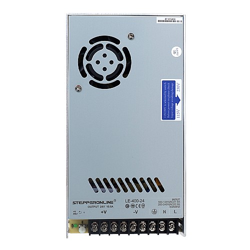 400W 24V 16.6A 115/230V Fuente de alimentación conmutada Motor paso a paso Kits de enrutador CNC 400W 24V 16.6A 115/230V Fuente de alimentación conmutada Motor paso a paso Kits de enrutador CNC