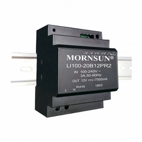 100W 24V 4.2A 85-264VAC/120-370VDC Carril DIN Fuente de alimentación conmutada 100W 24V 4.2A 85-264VAC/120-370VDC Carril DIN Fuente de alimentación conmutada