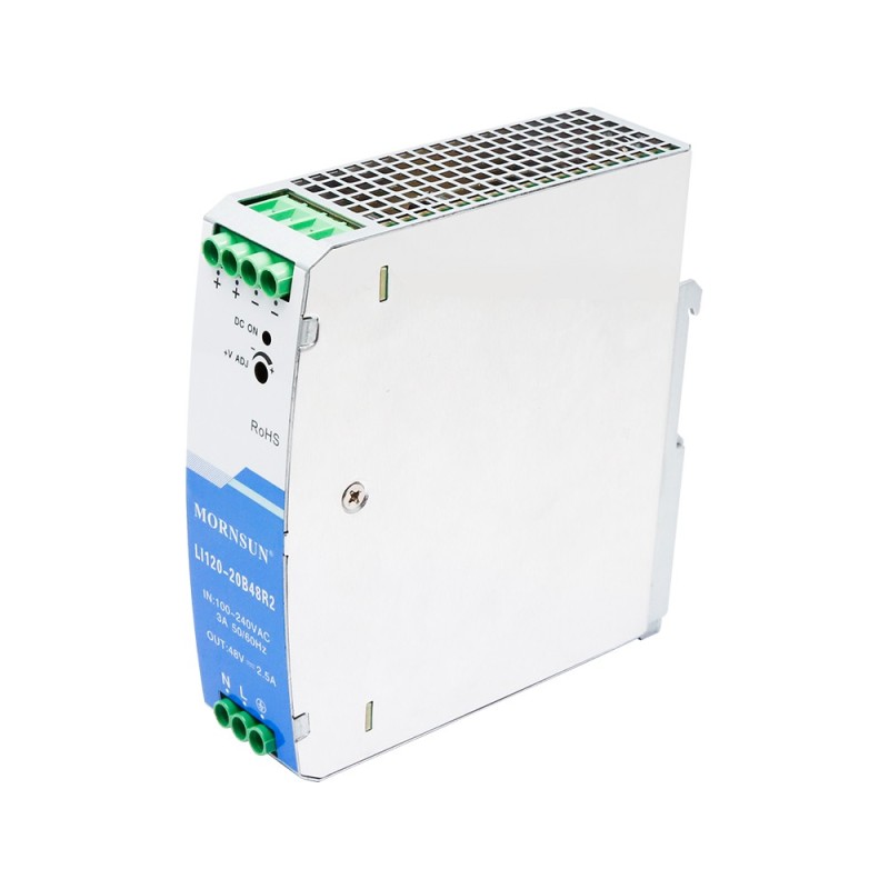 120W 12V 10.0A 85-264VAC/120-370VDC Carril DIN Fuente de alimentación conmutada
