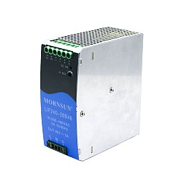 240W 24V 10.0A 180-550VAC/254-780VDC Carril DIN Fuente de alimentación conmutada con función PFC