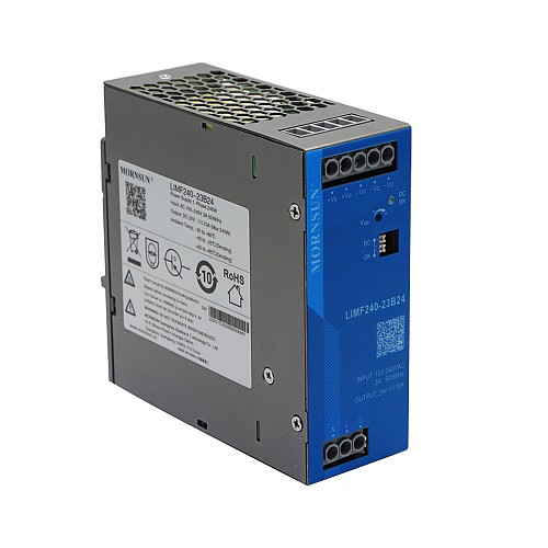 240W 12V 16.0A 85-277VAC/120-390VDC Carril DIN Fuente de alimentación conmutada con función PFC