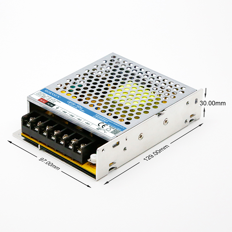100W 12V/4.0A 24V/2.0A 90-264VAC/120-370VDC Fuente de alimentación conmutada