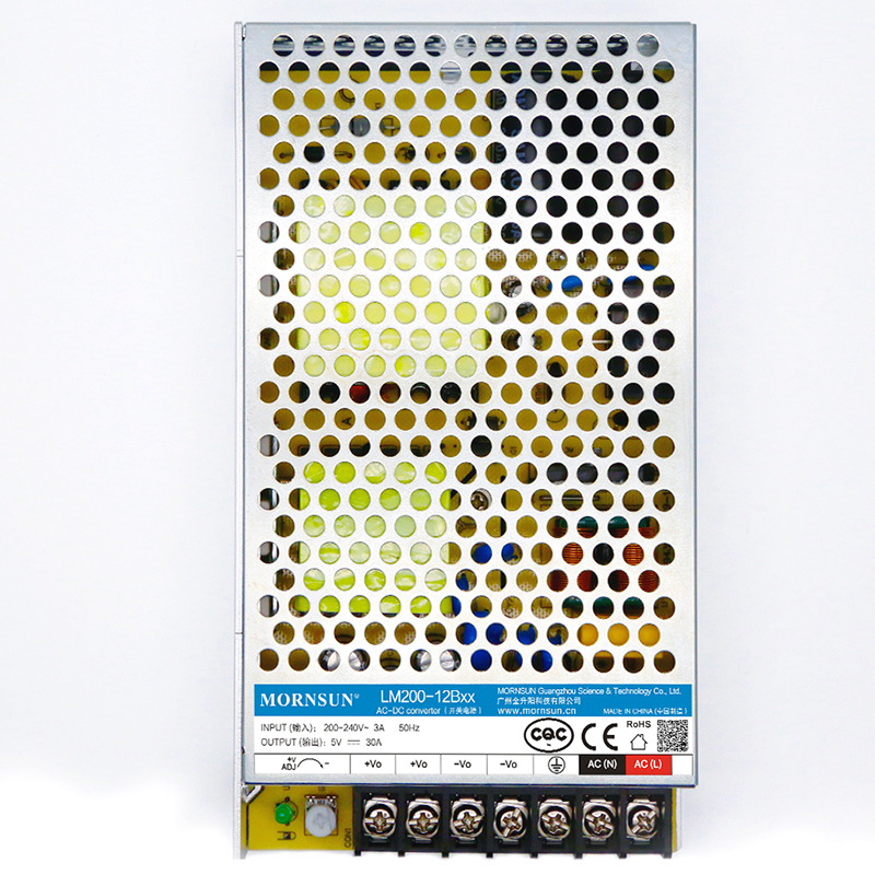 200W 12V 17.0A 176-264VAC/240-370VDC Fuente de alimentación conmutada