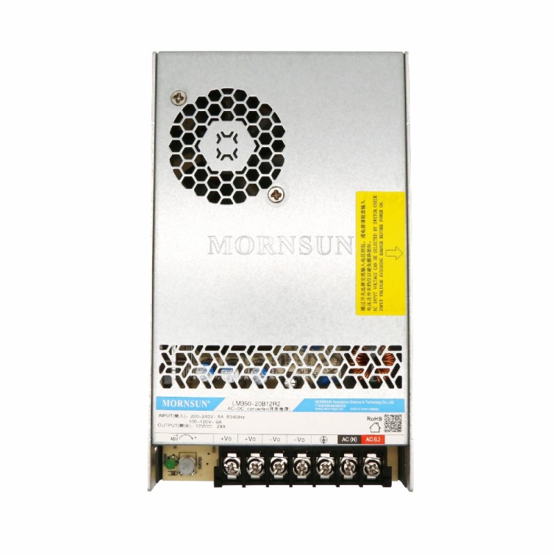 350W 48V 7.3A 90-132VAC/180-264VAC/240-370VDC Fuente de alimentación conmutada