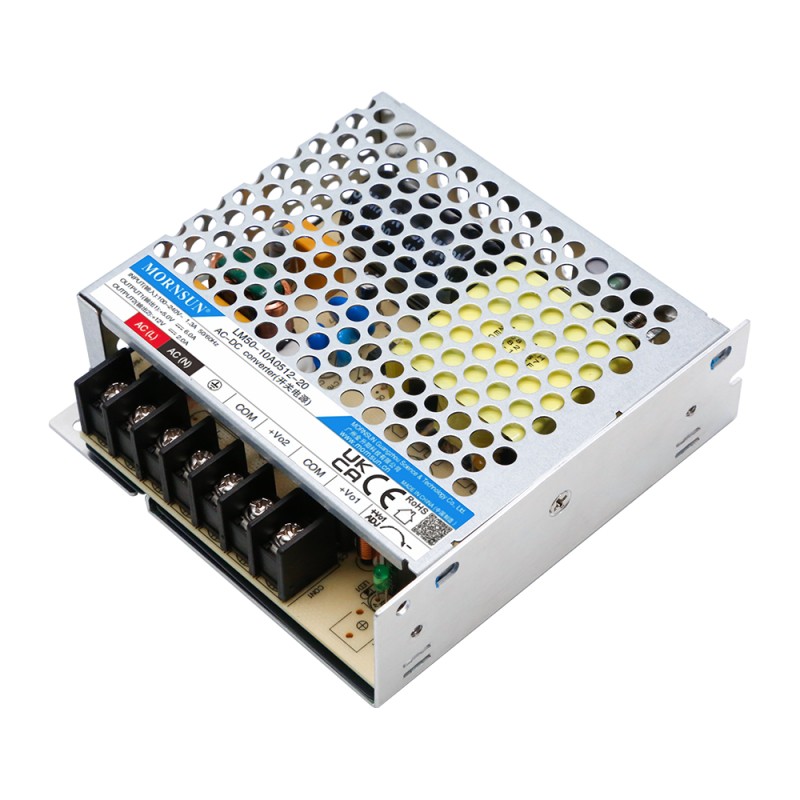 50W 5V/4A 24V/1.4A 85-264VAC/120-370VDC Fuente de alimentación conmutada