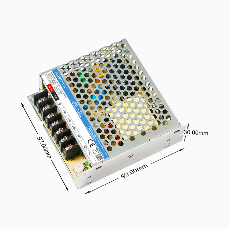 50W 5V/4A,15V/1.5A,-15V/0.5A 85-264VAC/120-370VDC Fuente de alimentación conmutada