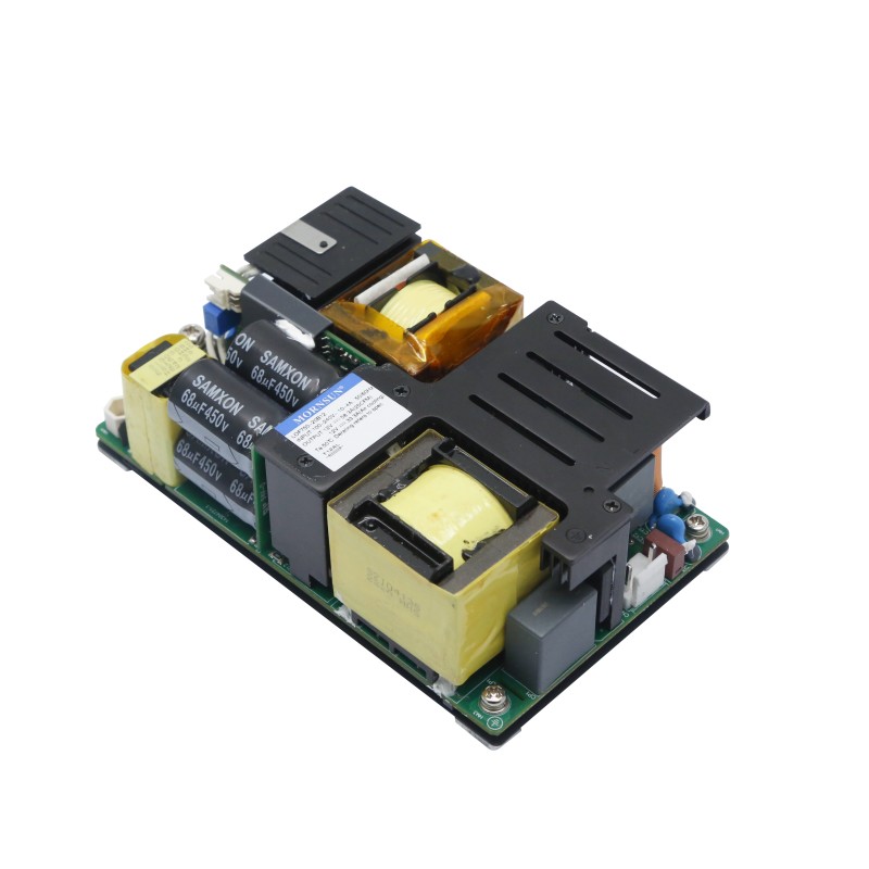750W 24V 31.2A 90-264VAC/127-370VDC Fuente de alimentación conmutada con función PFC y refrigeración natural