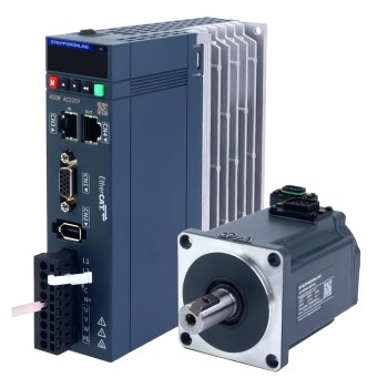 Kit de servomotor de CA EtherCAT de 400W serie A6, codificador absoluto de 17 bits, 3000rpm, 1,27Nm, IP67