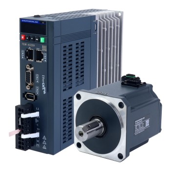 Kit de servomotor de CA EtherCAT serie A6, 750W, codificador absoluto de 17 bits, 3000rpm, 2,39Nm, IP67