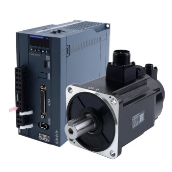 Kit de servomotor AC A6 Serie 1500W RS485 3000rpm 4,78Nm con freno codificador absoluto 17 bits IP67