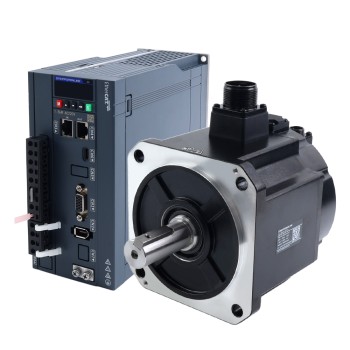 Kit de servomotor AC A6H Serie 1300W EtherCAT 1500rpm 8,34Nm con freno codificador absoluto 17 bits IP67