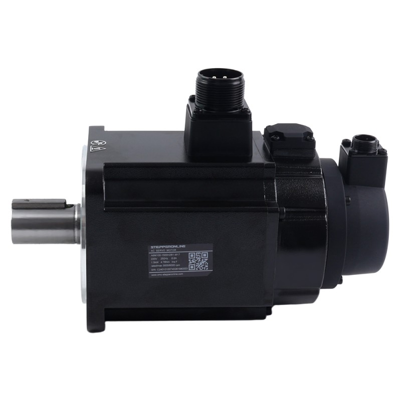 Kit de servomotor AC A6 Serie 1500W RS485 3000rpm 4,78Nm con freno codificador absoluto 17 bits IP67 - A6-RS1500H2B1-M17 | StepperOnline