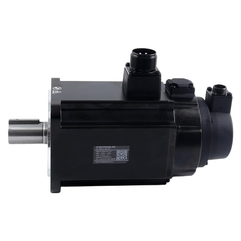 Kit de servomotor AC A6 Serie 2000W RS485 3000rpm 6,37Nm con freno codificador absoluto 17 bits IP67 - A6-RS2000H3B1-M17 | StepperOnline
