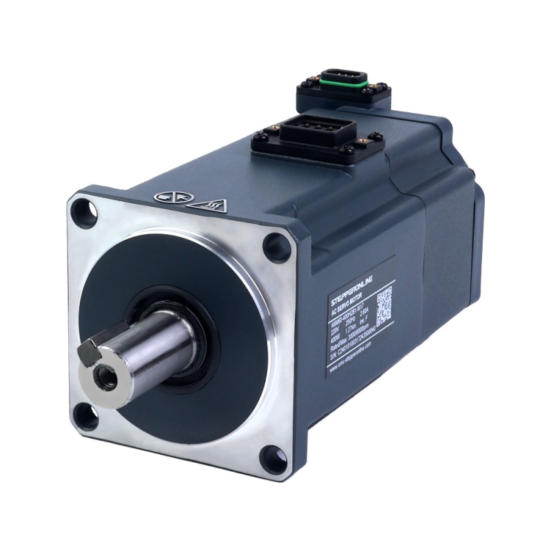 Usado – Stock en Australia - Kit de servomotor de CA EtherCAT de 400W serie A6, 3000rpm, 1,27Nm con freno