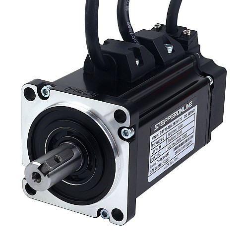 DSY Serie 200W Motor Servo CC CANopen 24-70VDC 0,637Nm con Freno 3000rpm Encoder Incremental 17-Bit IP65 - DSY-C200L2B2-M17S | StepperOnline